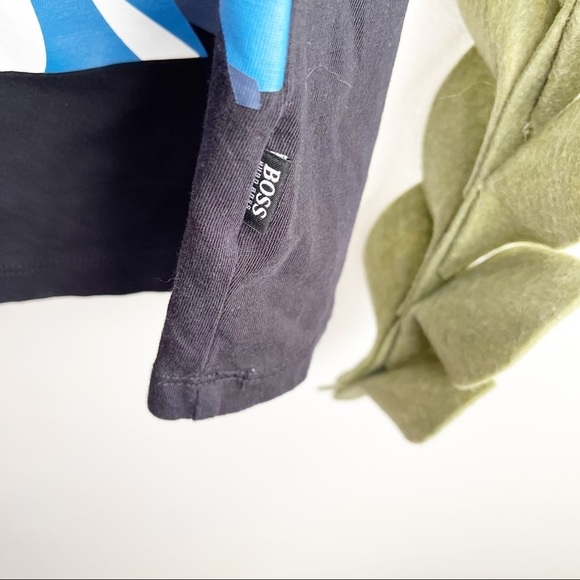 Hugo Boss Floral Color Block Tee - Picture 6 of 7